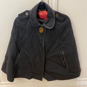 Coach Cape - Heather grey Size small